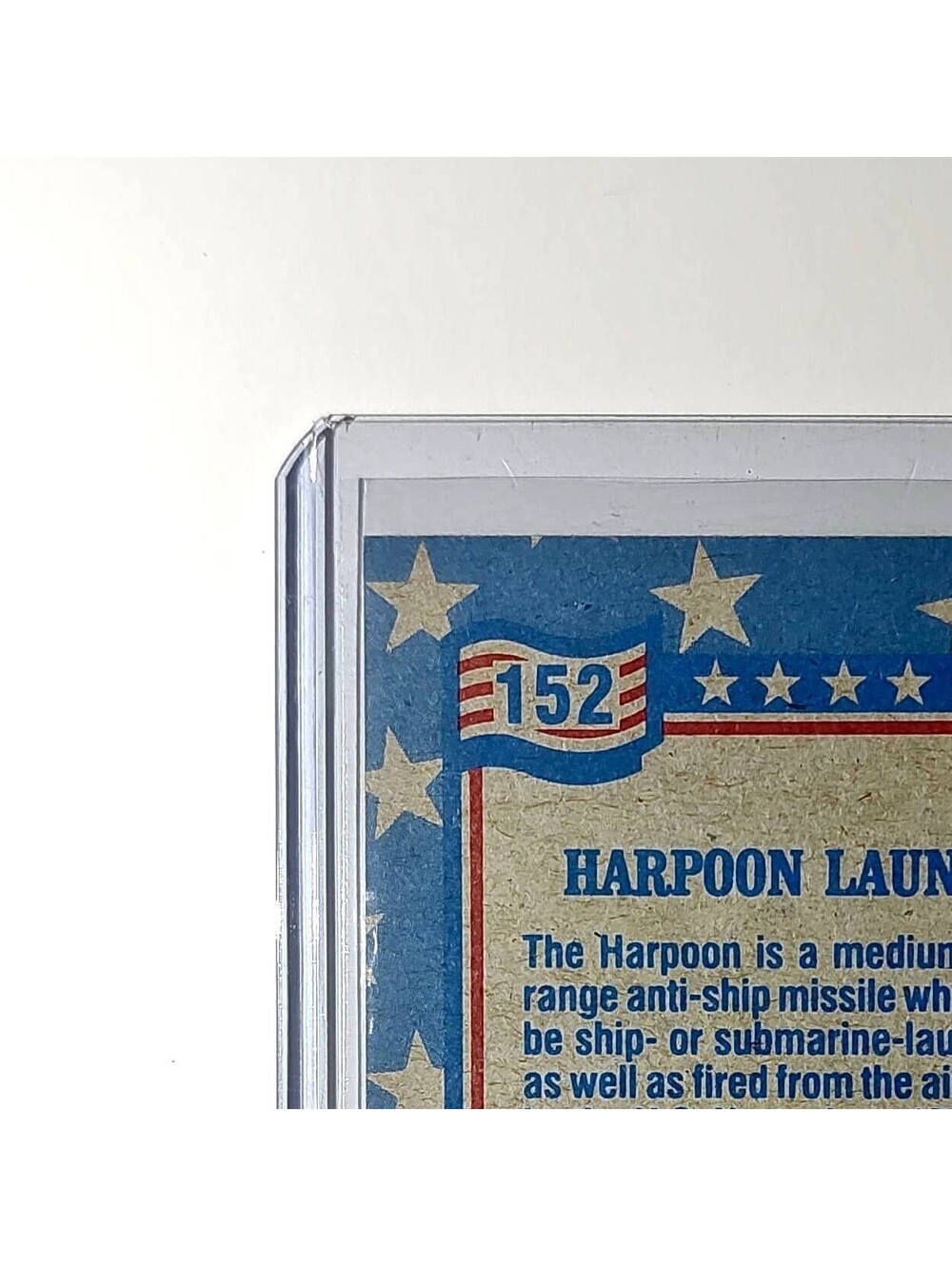 Harpoon Launch 1991 Topps Desert Storm #152 Card - Picture 7 of 10